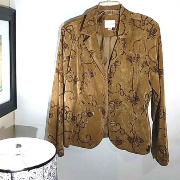 ERIN LONDON NWT FAUX SUEDE JACKET BLAZER SIZE XL - Picture 12 of 12
